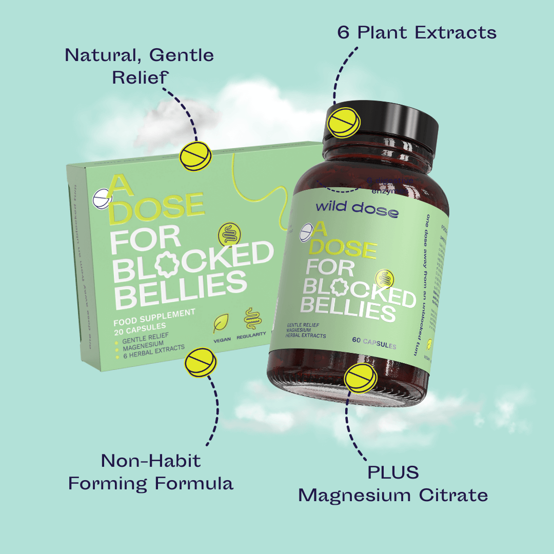 natural and vegan constipation relief that is affordable by wild dose