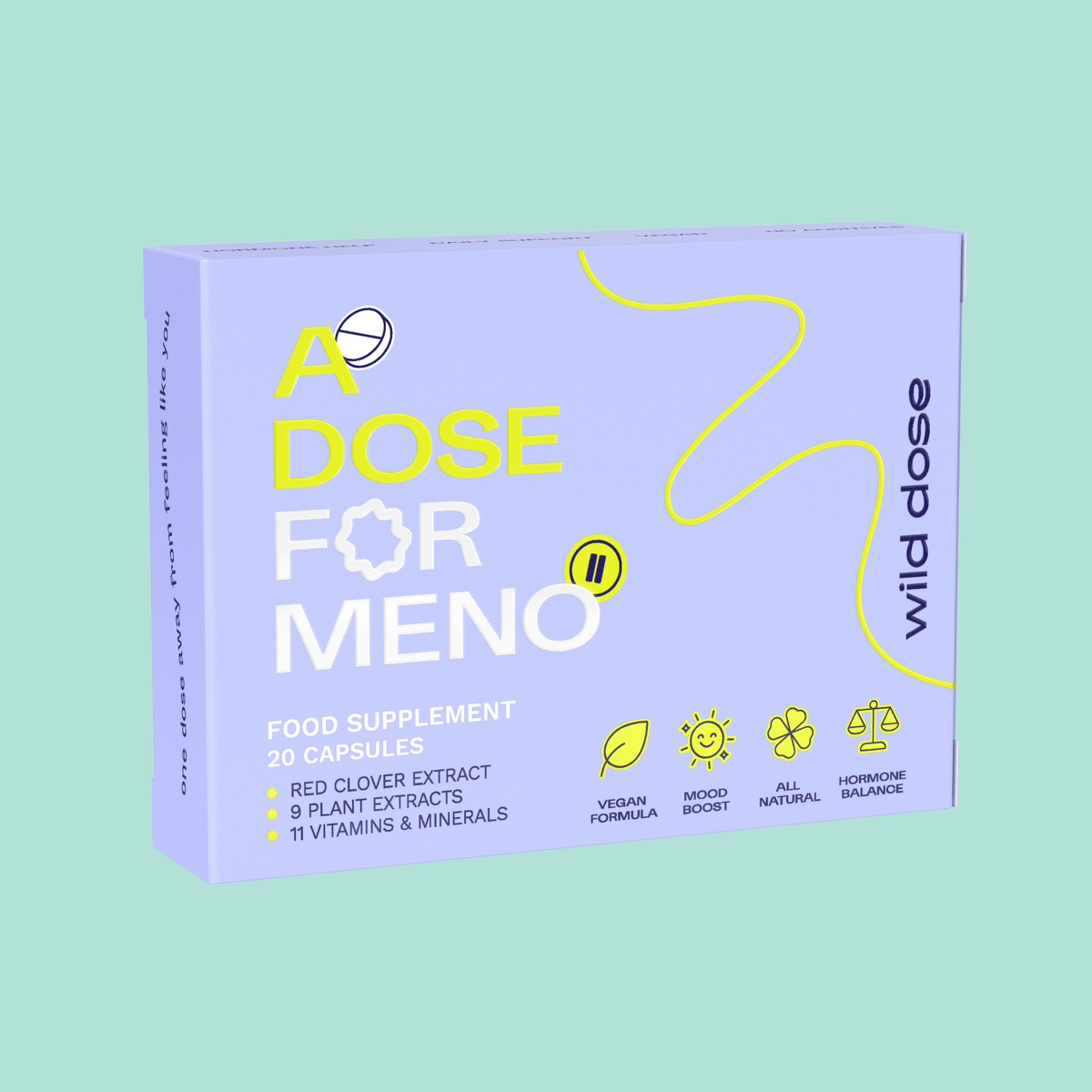 a dose for menopause blister pack by wild dose
