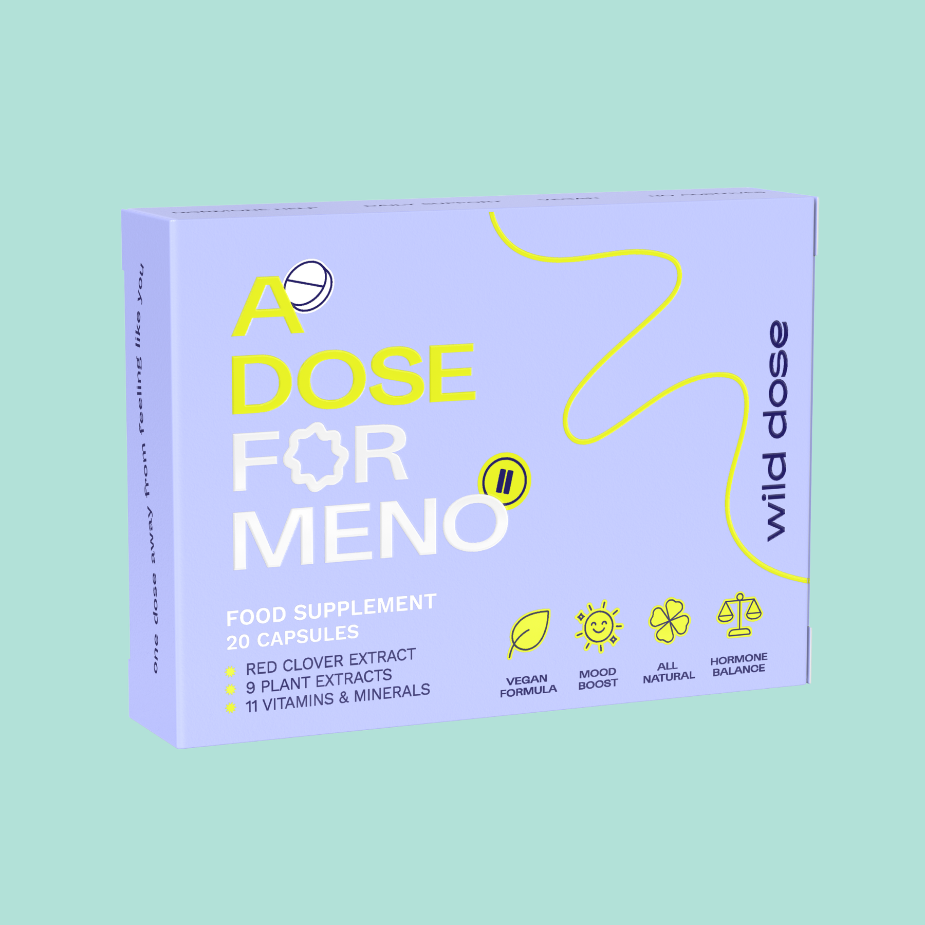 a dose for menopause blister pack by wild dose
