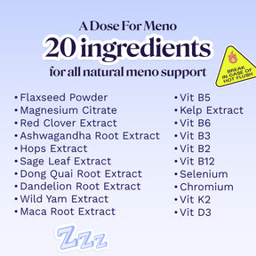 Exclusive Meno-Bloat Bundle